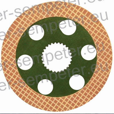 LAMELA ZAVOR fi=222 z=27/55x61 LANDINI - MF VALTRA