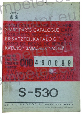 KATALOG TRAKTOR UTB S530 (cod490099)