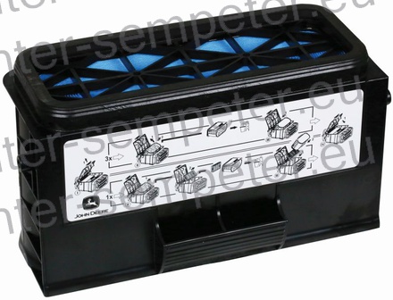 FILTER ZRAKA veliki orig. JD JOHN DEERE 6135M - 6140M - 6140R - 6145R - 6150M - 6150R - 6155M - 6155R - 6170M - 9170R - 6175M - 6175R - 6195M - 6195R - 6210R - 6125R