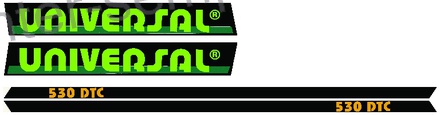NALEPKA UTB SET "UNIVERSAL 530 DTC" UTB