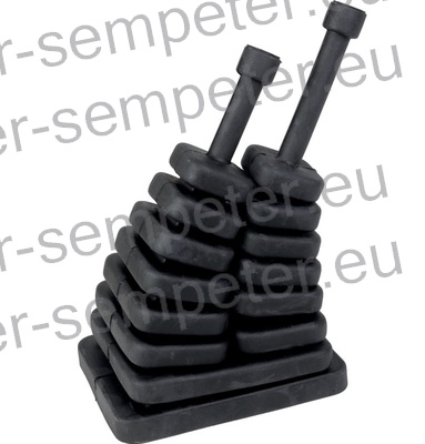 MANŠETA ROČICE PRESTAVNE DVOJNA LINDNER Geotrac 100