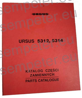 KATALOG TRAKTOR URSUS 5312 - 5314