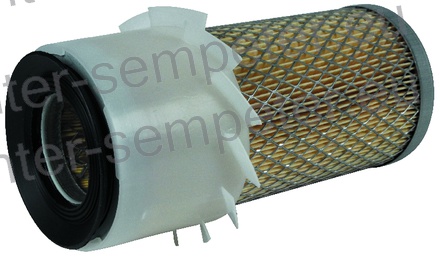 FILTER ZRAKA zunanji FLEETGUARD SAME DELFINO 32 (delno) HOLDER C20 JOHN DEERE 655 - 755 KUBOTA B4200 - B5100 - B5100E - B6000 - B6200HST - B7100(D/HSD/HST ) - B7200(D/HST) - B8200HST - D950E - L175(DT) - L185(DT) - L225DT - L245DT - L2850GST MCCORMICK G25 SAME DELFINO 32 - 2RM