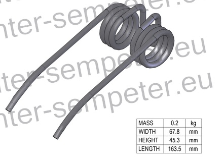 PRST VZMETNI AIR pick - up tines - Classic AIR 900 SIP