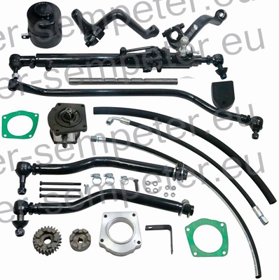 VOLAN HIDRAVLIČNI - SERVO za traktor s kompresorjem! (3cil) kpl IMT 539