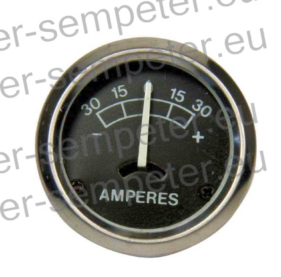 AMPERMETER - 30 do +30A vgradni premer fi=41.5mm MF - MASSEY FERGUSON 135 - 35X - FE35 - 35 - 65 - 765 - TEF 20 - 135 - 148 - 165 - 168 - 175 - 178 - 185 - 188 CASE 384 - 454 - 474 - 484 - 485 - 485XL - 574 - 584 - 585 - 585XL - 674 - 684 - 685 - 685XL - 784 - 785 - 785XL - 884 - 885 - 885XL
