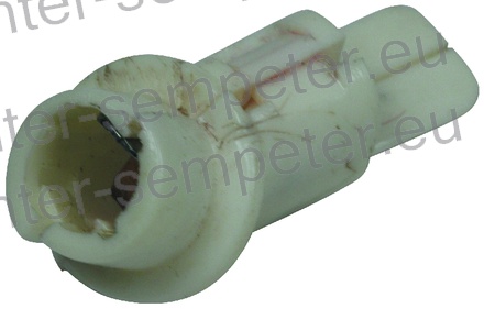 GRLO ŽARNICE PVC kotno (2kontakta) (BA9s) fi=14 URSUS 335 - 360