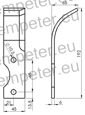 NOŽ FREZE DESNI BENASSI diesel 8KS