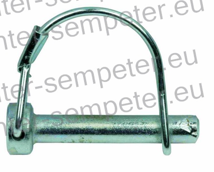 ZATIK - VAROVALKA S POLKROŽNO OBJEMKO fi=8mm L=80