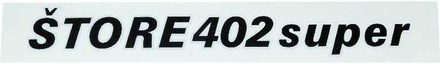 NALEPKA "ŠTORE 402 super"