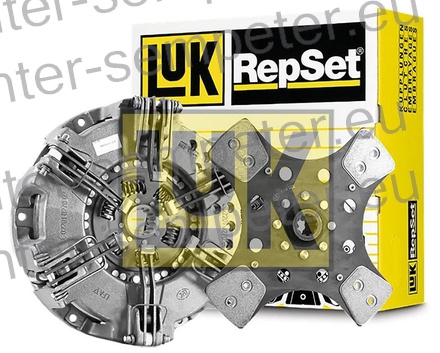 KOŠ (brez ležajev) SKLOPKE fi=310/280 (safety PTO) kpl LUK LANDINI seria 5 - D Tier4 (5 - 90D, 5 - 100D, 5 - 110D) seria Rex 4 (4.070F, 4.070GB, 4.080GT, 4.090F, 4.090GT, 4.100F, 4.100GT, 4.110F, 4.110GT, 4.120F, 4.120GT) McCORMICK seria TX4