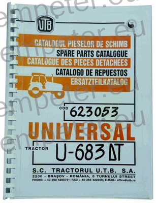 KATALOG TRAKTOR UTB U683DT (cod623053)