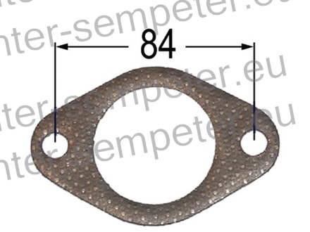 TESNILO KOLENA IZPUŠNEGA (KOLENO - KOLEKTOR) (4cil) STEYR serija plus 50 - 650 - 658 - 760 - 768 STEYR jubilejna serija T190 - 288 - 290