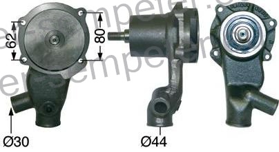 ČRPALKA VODE S TESNILOM CASE