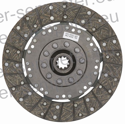 LAMELA SKLOPKE POGONA fi=225 z=10 LUK LEYLAND 154 BENFORD 2PTT - 40TS LINER PRODUCTS 2000SB - 3000SB MARSHALL 154 - 302 - 425 THWAITES 4000 - 6000 - 7000 WINGET 4/B2000