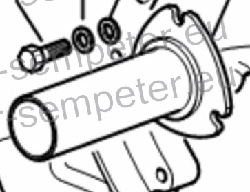 NOSILEC CEV POTISNEGA LEŽAJA SDF - SAME