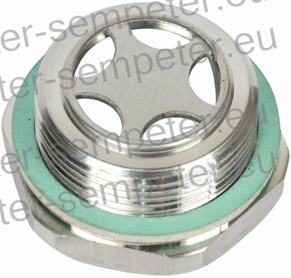 ČEP - STEKLO NIVOJA OLJA HIDRAVLIKE STEKLO KONTROLKE NIVOJA OLJA Navoj=M30x1.5 ALU