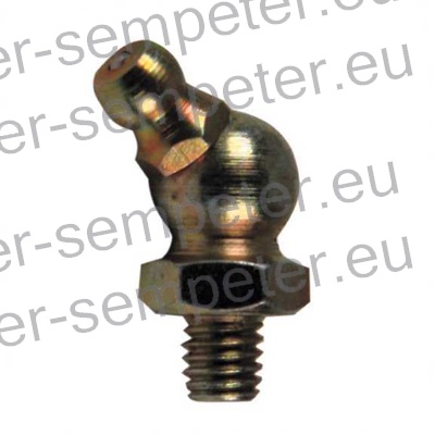 MAZNIK KRIVI M6x1 45°