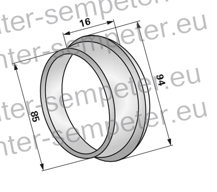 ČEP ZAPORNI DEUTZ FAHR POTTINGER