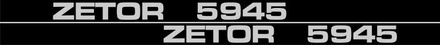 NALEPKA SET "ZETOR 5945"