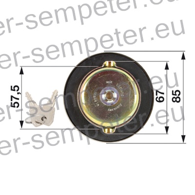 POKROV REZERVARJA GORIVA FENDT