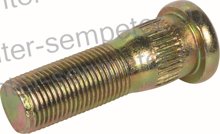 VIJAK KOLESA MF - MASSEY FERGUSON (navoj 5/8" UNF L= 62mm Fi na steblu 18mm) MF - MASSEY FERGUSON 152, 158 ,65, 765 Landini 6030 9830