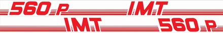 NALEPKA BELA SET IMT 560 P IMT