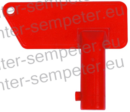 KLJUČ STIKALA VARNOSTNEGA - MASE PVC UTB