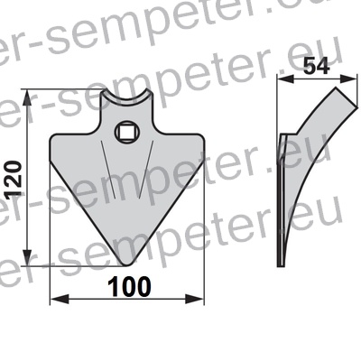 MOTIKA KULTIVATORJA PREDSETVENIKA 110mm IMT