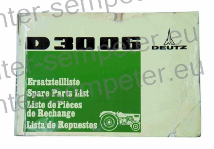 KATALOG TRAKTOR DEUTZ D3006