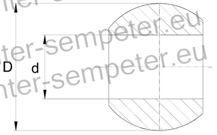 KROGLA PRIKLOPA Cat.3 - 3 37.3/64/45 WALTERSCHEID