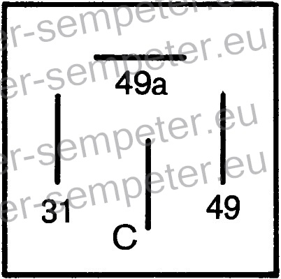 AVTOMAT SMERNI (4kontaktov) 12V HELLA