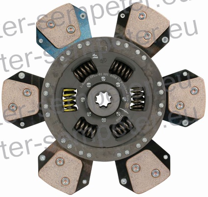 LAMELA (ni več dobavljiva glej: 222772) SKLOPKE POGONA fi=310 z=8/20x25 LUK LANDINI Solis 75 - 85 - 90 SONALIKA 90 hp