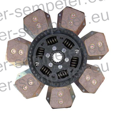 LAMELA (ni več dobavljiva) SKLOPKE POGONA fi=350 z=16/31x35 LUK DEUTZ DX140 - DX145 - DX160 - DX7.10