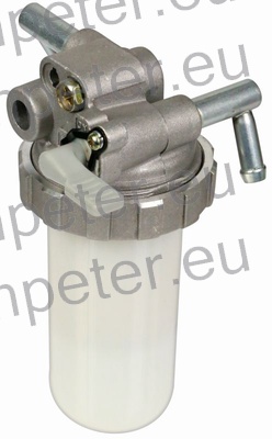 FILTER GORIVA (kit) nosilec + kozarček + filter + pipica KUBOTA