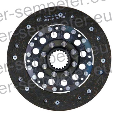 LAMELA SKLOPKE POGONA fi=225 z=20/36x40 LUK TD - TORPEDO 45 - 48 - 55 - 60 - 65 DEUTZ - FAHR D2807 - D3006F - D3607 - D4006 - D4006F - D4006U - D4007 - D4007F - D4007U - D4505 - D4506F - D4506S/U - D4507C - D4507F - D4807 - D4807C - DX2.30 - DX2.50 - DX2.70 - DX3.10SC - DX3.10VC LAMBORGHINI C3