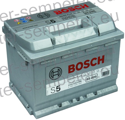 AKUMULATOR BOSCH 63Ah 610A +Desno SILVER S5