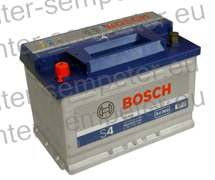 AKUMULATOR BOSCH 74Ah 680A +Levo SILVER S4