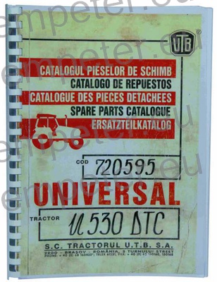 KATALOG TRAKTOR UTB U530DTC (cod720595)