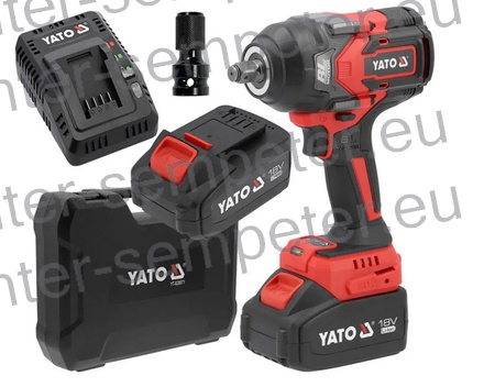 PIŠTOLA VIJAČNIK UDARNI GRT SET AKUMULATORSKI Z BATERIJO 2kom in POLNILCEM 1200N