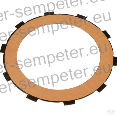 LAMELA MENJALNIKA z=10/150x199/21 1mm s=2.5mm DEUTZ - FAHR CASE - IH STEYR LAMBORGHINI SAME HURLIMANN FENDT