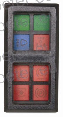 KONTROLKE ARMATURE sklop UTB 684DT - 684DT ŠTAJERC