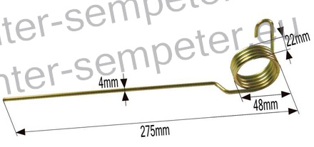 PRST VZMETNI desni ZN SILOKOMBAJN SIP SK 80E