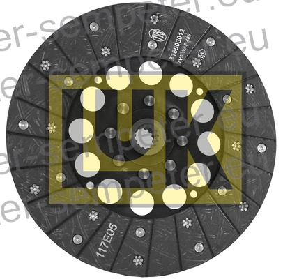 LAMELA SKLOPKE KARDANA fi=280 z=14/22x25 LUK SAME 45 - 50 - 55 - 403 - 453 - 503 - 603 - Tiger 50 - 60E Commando (36DI - 393 - 403 - 453 - 503 - 553 - 603) DEUTZ FAHR Agrolux (45E - 50 - 50E - 55E - 60) HÜRLIMANN Joker (50E - 60) LAMBORGHINI Rekord 50E - 60