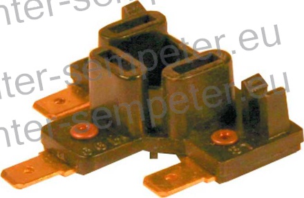 KONEKTOR ŽARNICE ASIMETRIČNE (P45T) ZETOR 3320 - 3340 - 4320 - 4340 - 5320 - 5340 - 5340 HORAL - 6320 - 6340 - 7320 TURBO - 7340 TURBO