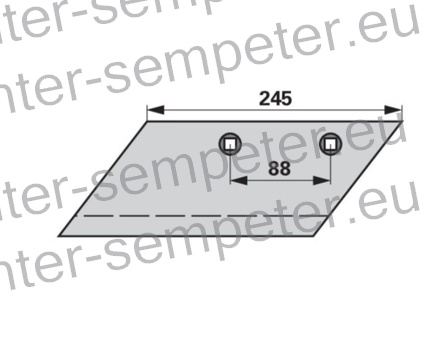 LEMEŽ PREDPLUŽNIKA DESNI LEMKEN