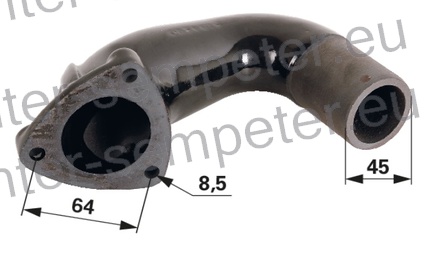 KOLENO IZPUHA serija 85 86 FIAT 50 - 66