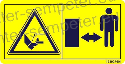 NALEPKA VARNOSTNA 33 BSB 447.431 SIP