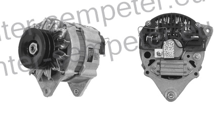 ALTERNATOR MOTORJA prahotesn 14V 55A IA0676 AAK1358 ISKRA - LETRIKA - MAHLE