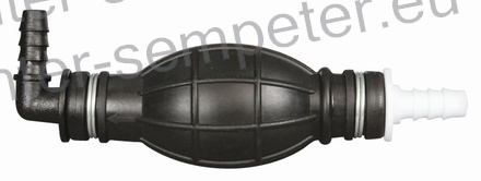 PUMPICA PREDČRPALKA GORIVA AC ROČNA membranska priključek pod kotom 10x10
